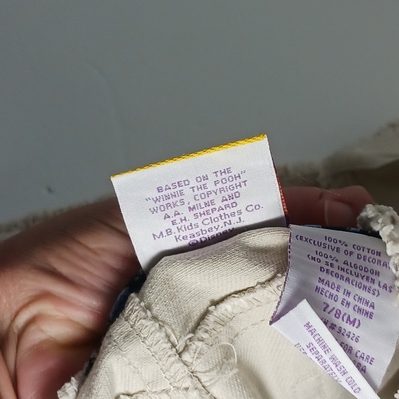 Disney Winnie The Pooh Girl Skirt Size 7/8 - Picture 7 of 12